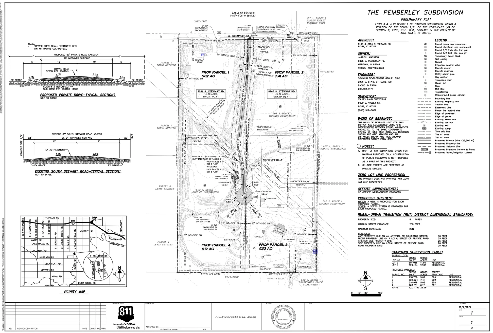 Pemberley subdivision preliminary plat (opens PDF)