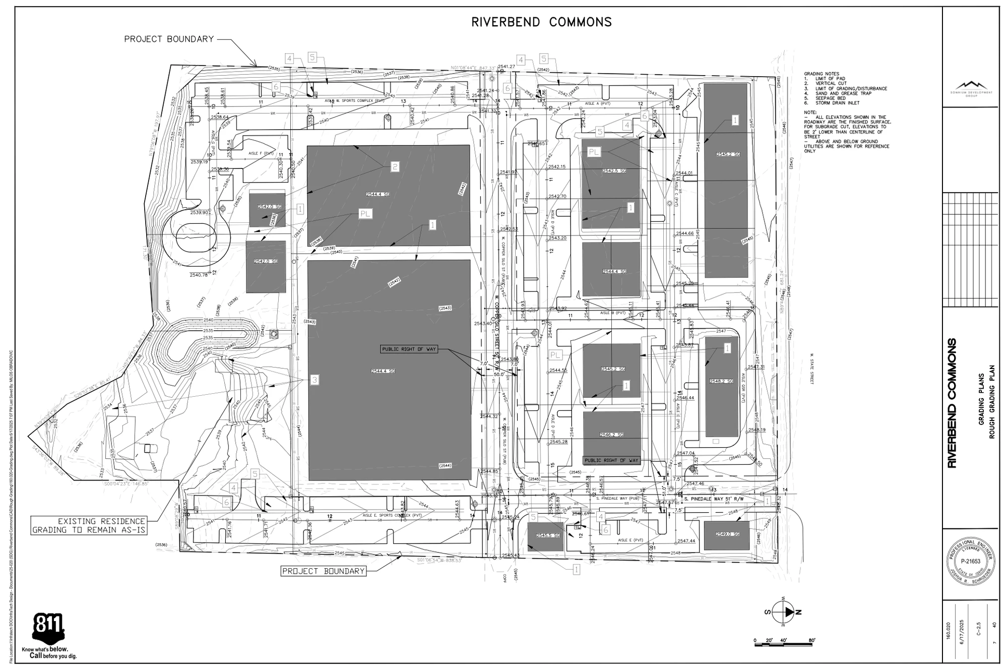 Riverbend Commons site plan (opens PDF)